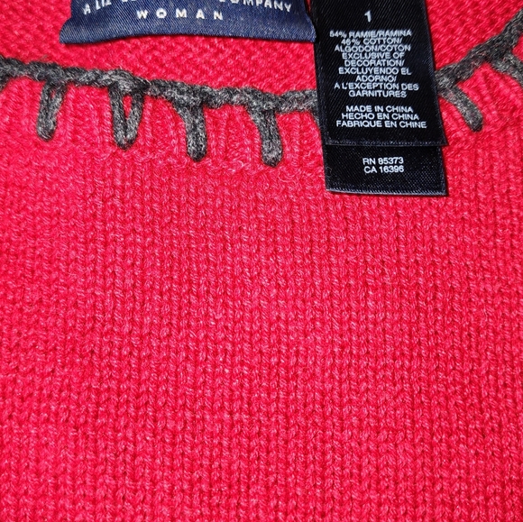 Ladies XL Holiday Sweater NWT - Picture 2 of 6